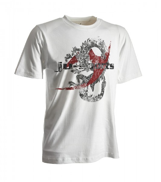 Ju-Sports Dark-Line T-Shirt Dragon weiß