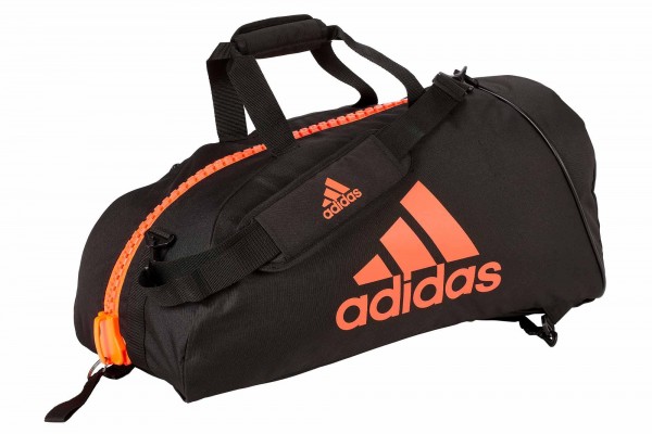 Adidas 2in1 Bag martial arts black/red Nylon, adiACC052