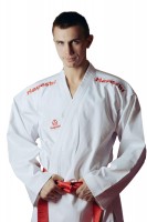 HAYASHI 8oz Kumite Karateanzug Champion Flexz K1 Rot mit WKF-Zulassung