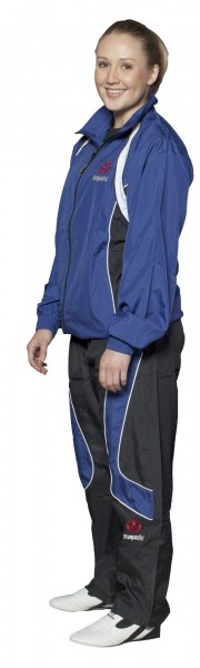 HAYASHI Trainingsanzug schwarz-blau