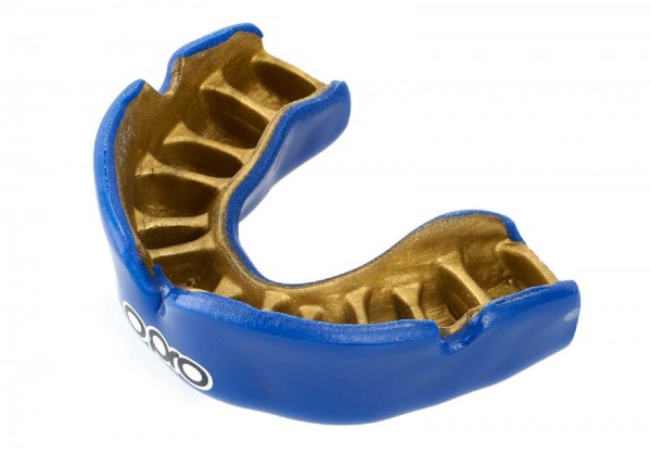 Ju-Sports OPRO Zahnschutz PowerFit Dark Blue/Gold