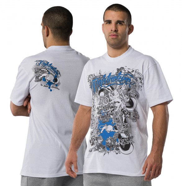 FIGHTNATURE T-Shirt Predator weiß