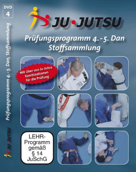 Ju-Sports Prüfungsprogramm 4.-5. Dan, Stoffsammlung Ju-Jutsu vom DJJV DVD 4