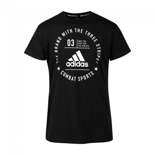 ADIDAS Community T- Shirt Combat Sports black/white