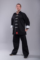 Phoenix Shaolinanzug II Kung Fu Black / White 1