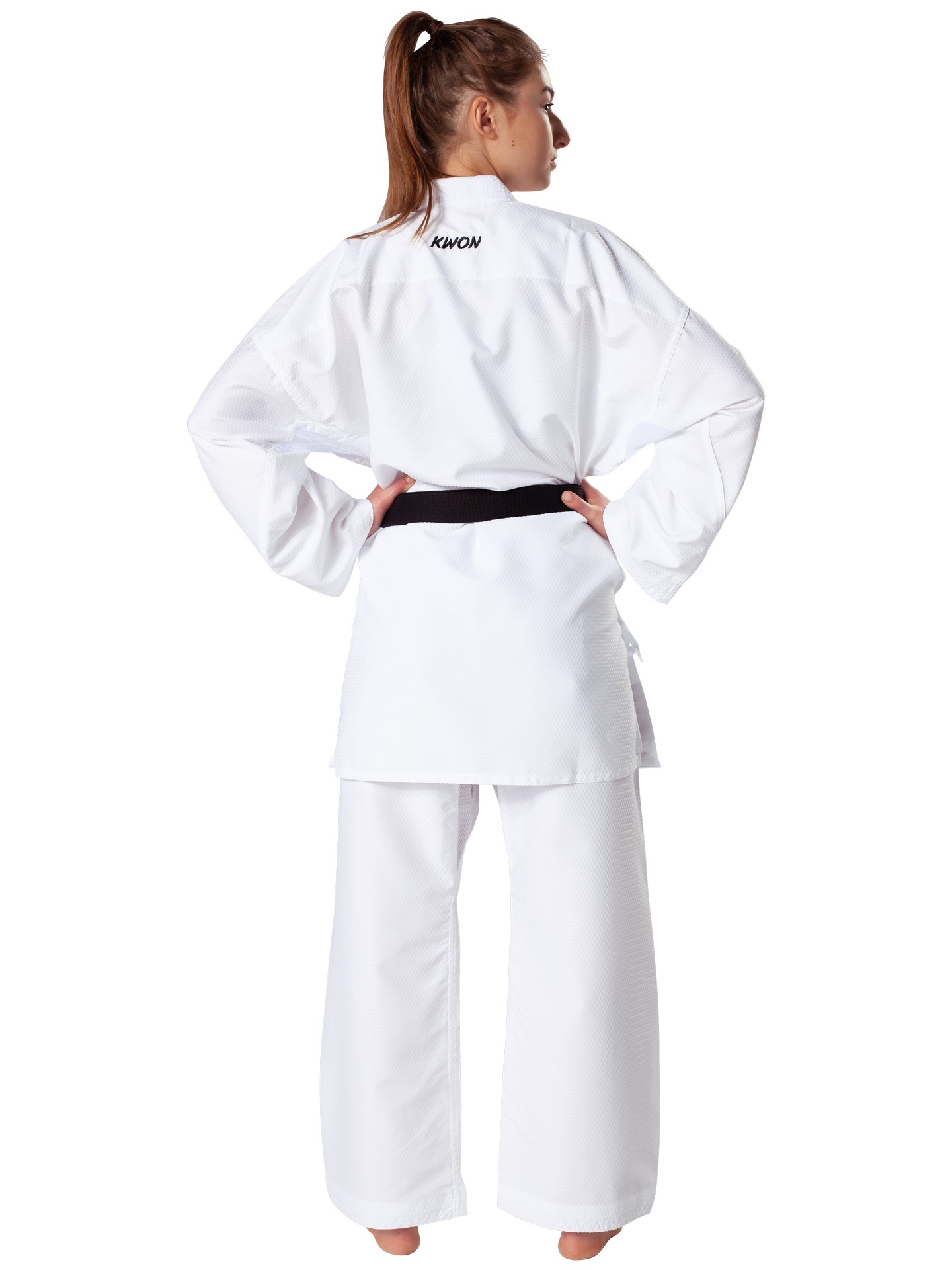 SMAI WKF Karate Weste für Kinder in weiß Kumite Wettkampf 