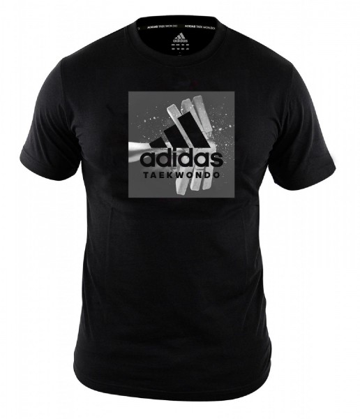 Adidas Community line T-Shirt Taekwondo Crash black ADITGT02