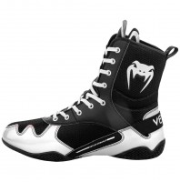 VENUM Elite Boxschuhe schwarz/weiß