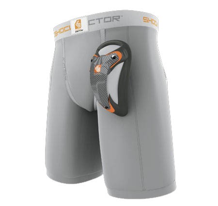 SHOCK DOCTOR Ultra Martial Arts Shorts with Ultra Carbon Flex Cup 290