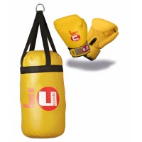 Ju-Sports Boxing Set für Kinder gelb