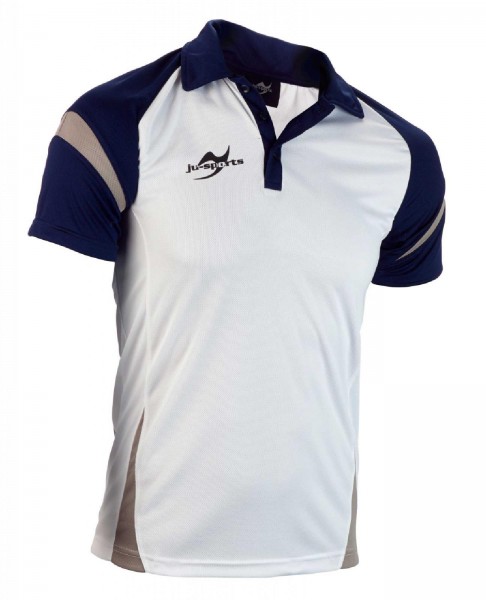 Ju-Sports Teamwear Element C2 Polo weiß/navy blau