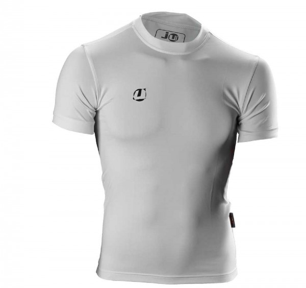 Ju-Sports Compression Shirt kurzarm weiß