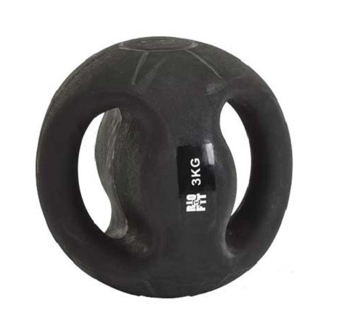 Ju-Sports RIOFIT Medizinball mit Griffen 3 KG
