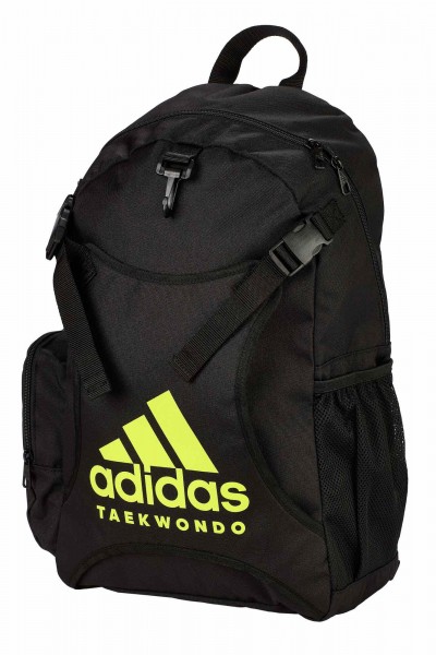 Adidas Taekwondo Rucksack mit Westenhalter ADIACC096 black/shock yellow
