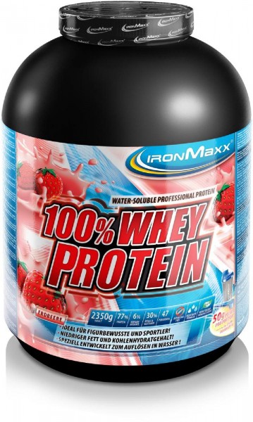 IronMaxx 100 % Whey Protein, 2350 g Dose