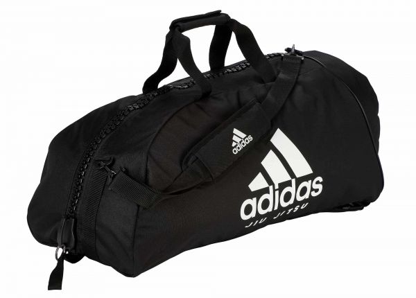 Adidas 2 in1 Bag Jiu-Jitsu black/white Nylon adiACC052