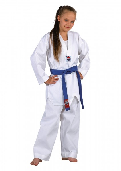 DANRHO Dojo-Line Taekwondo Anzug für Kinder Dobok