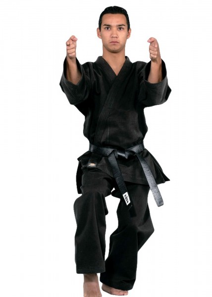 Schwarzer Ju-Jutsu Anzug Traditional von KWON 12oz