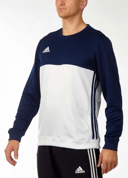 adidas T16 Team Sweater Männer navy blau - weiß
